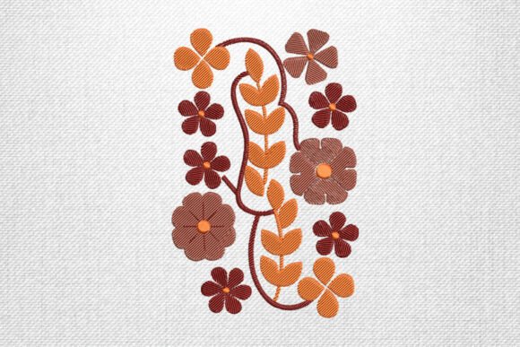 Autumn Floral Vine Embroidery Design Review