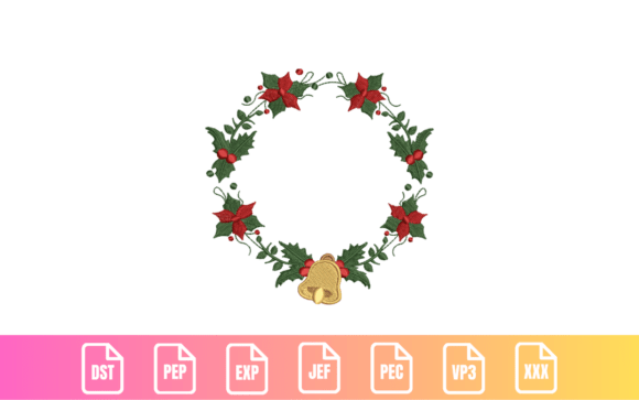 Christmas Floral Wreath with Bells Review