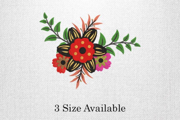 Colorful Floral Bouquet Embroidery Design: A Seasonal Review