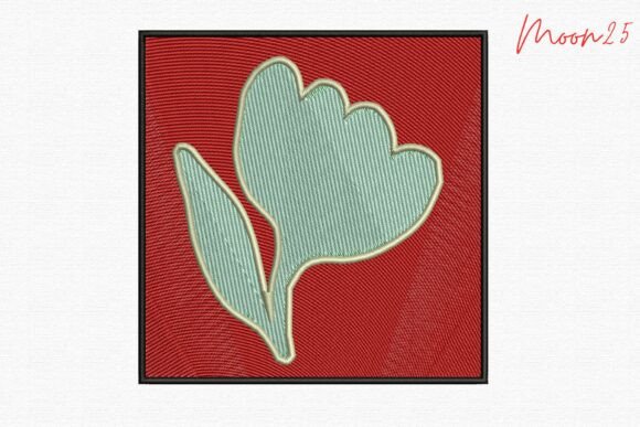 Minimalist Tulip Embroidery Design Review