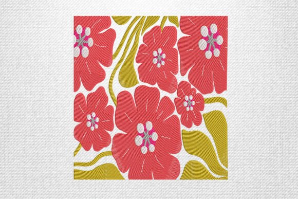 Red Floral Pattern Embroidery Review: A Timeless Choice for Handmade Gifts