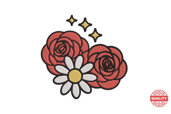 Rose and Daisy Embroidery Design Review: A Springtime Staple